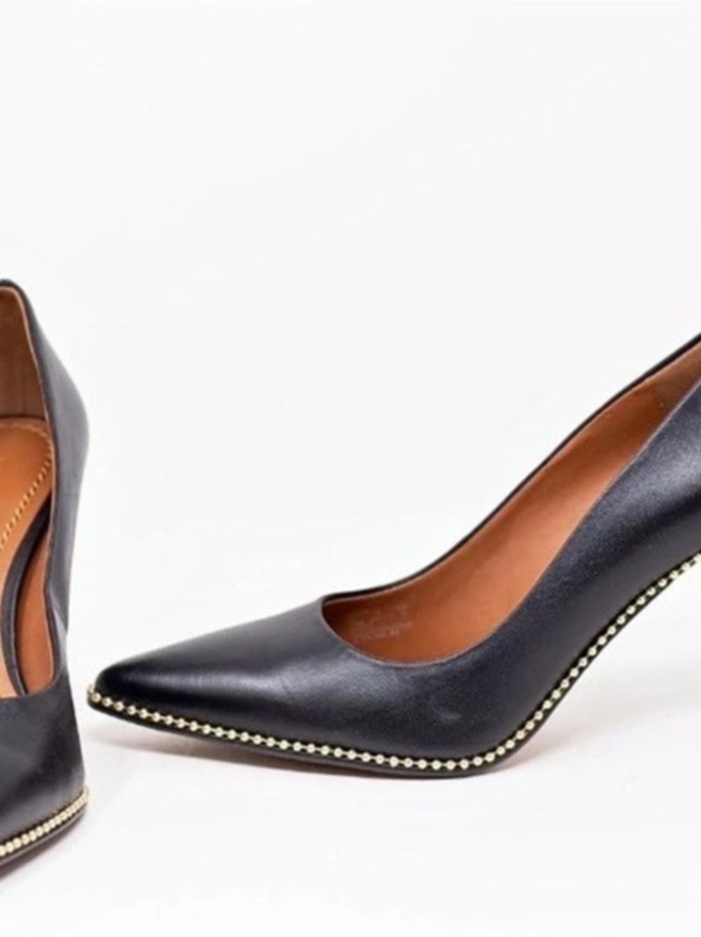 COACH Parker BC 85 LTR PMP Pointed Toe Pumps in Black US 8 B Like New
